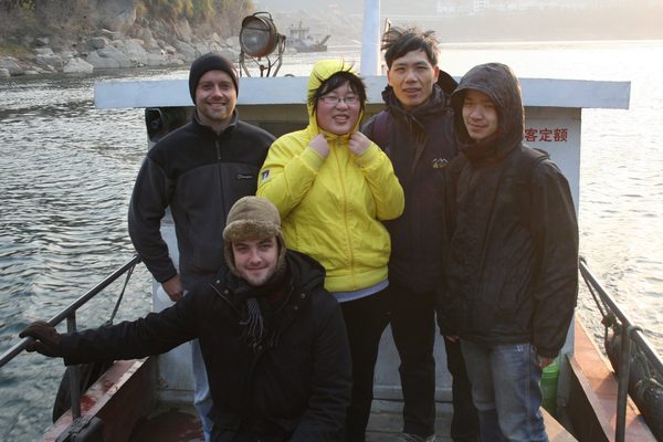 Fieldwork in China, Yangtze river