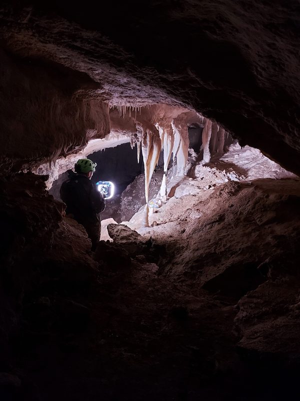 Photogrammetric survey in Te Reinga Cave