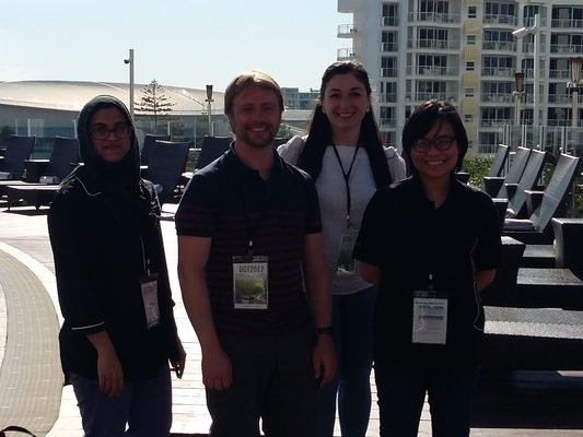 The group at the DGT 2017 conference